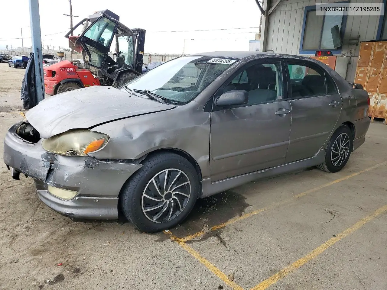 2004 Toyota Corolla S VIN 1NXBR32E14Z195285 фото 1
