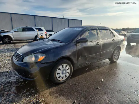 1NXBR32E35Z371884 — 2005 Toyota Corolla, Сторона, фото до ремонта