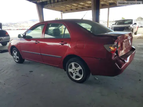 2005 Toyota Corolla Ce VIN 1NXBR32E15Z521328 фото 2