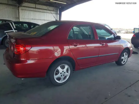 2005 Toyota Corolla Ce VIN 1NXBR32E15Z521328 фото 3