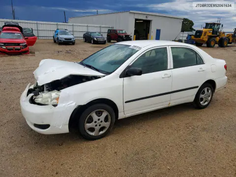 2005 Toyota Corolla Ce VIN JTDBR32E852061634 фото 1