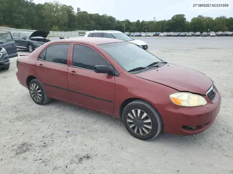 2005 Toyota Corolla Ce VIN 2T1BR32E15C331059 фото 4