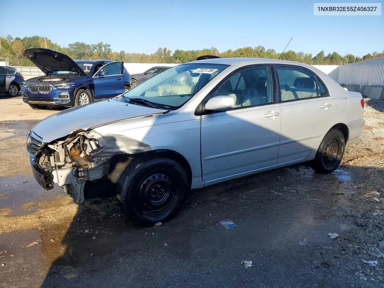 2005 Toyota Corolla Le VIN 1NXBR32E55Z406327 фото 1