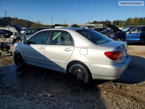 2005 Toyota Corolla Le VIN 1NXBR32E55Z406327 фото 2