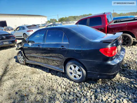 2005 Toyota Corolla S VIN 2T1BR32E85C354435 фото 2