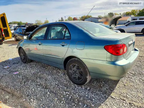 2005 Toyota Corolla Le VIN 2T1BR32E45C366517 фото 2