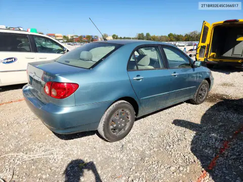 2005 Toyota Corolla Le VIN 2T1BR32E45C366517 фото 3