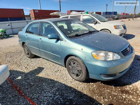 2005 Toyota Corolla Le VIN 2T1BR32E45C366517 фото 4