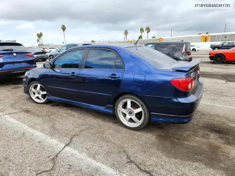 2005 Toyota Corolla Xrs VIN 2T1BY32E65C391731 фото 2