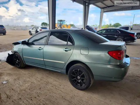 2005 Toyota Corolla Le VIN 1NXBR32E15Z431242 фото 2