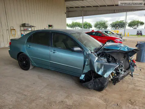 2005 Toyota Corolla Le VIN 1NXBR32E15Z431242 фото 4