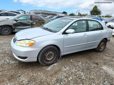 1NXBR32E25Z465500 — 2005 Toyota Corolla, Задняя часть, фото до ремонта