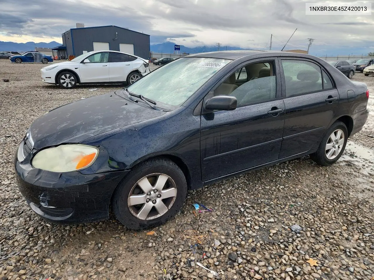2005 Toyota Corolla Le VIN 1NXBR30E45Z420013 фото 1