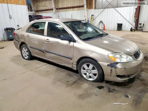 2005 Toyota Corolla Ce VIN 1NXBR32E55Z543185 фото 4