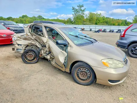 2006 Toyota Corolla Ce VIN 2T1BR32EX6C686104 фото 4