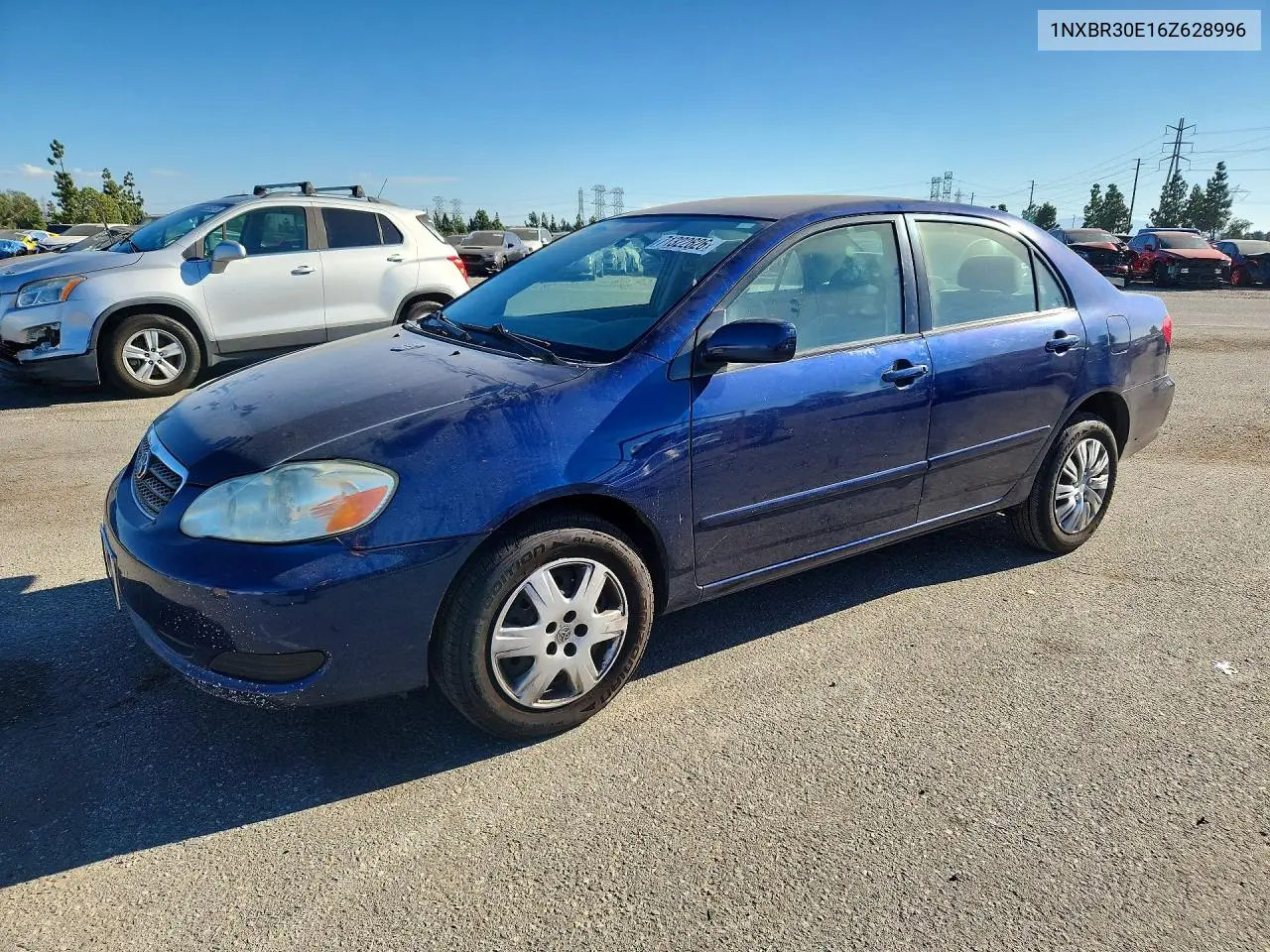 2006 Toyota Corolla Le VIN 1NXBR30E16Z628996 фото 1