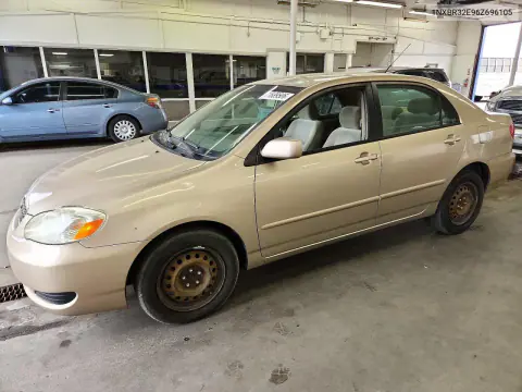 1NXBR32E96Z696105 — 2006 Toyota Corolla, Мелкие вмятины и царапины, фото до ремонта