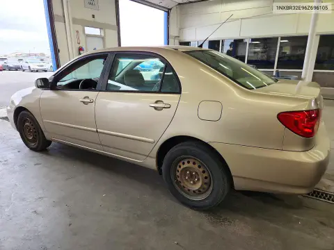 2006 Toyota Corolla Le VIN 1NXBR32E96Z696105 фото 2