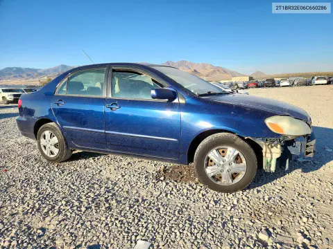 2006 Toyota Corolla Le VIN 2T1BR32E06C660286 фото 4
