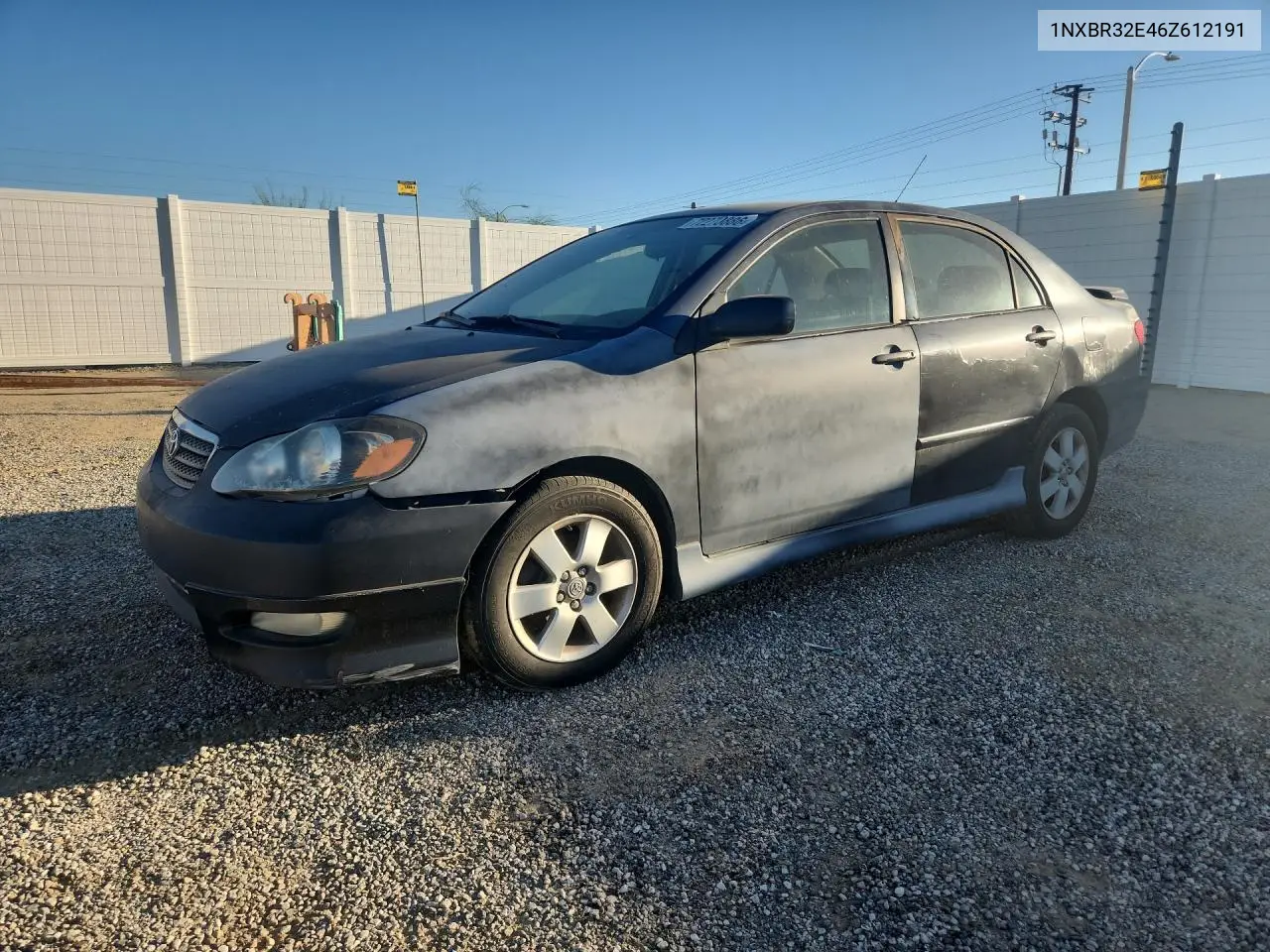 2006 Toyota Corolla S VIN 1NXBR32E46Z612191 фото 1