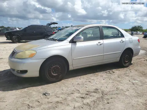 1NXBR32E96Z755184 — 2006 Toyota Corolla, Передняя часть, фото до ремонта