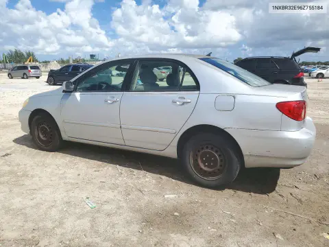 2006 Toyota Corolla Le VIN 1NXBR32E96Z755184 фото 2