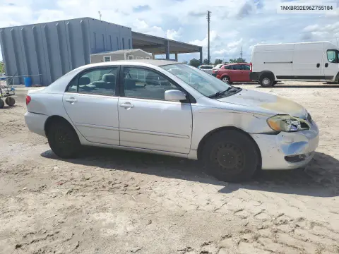 2006 Toyota Corolla Le VIN 1NXBR32E96Z755184 фото 4