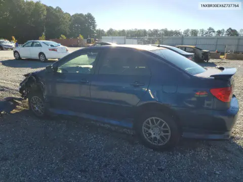 2006 Toyota Corolla S VIN 1NXBR30EX6Z737764 фото 2