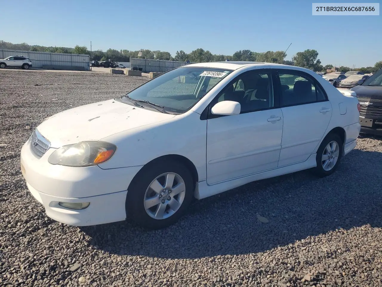 2006 Toyota Corolla S VIN 2T1BR32EX6C687656 фото 1