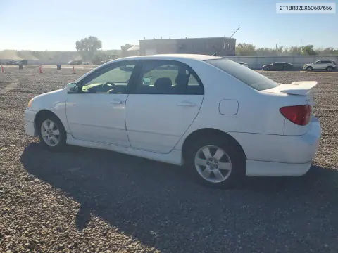 2006 Toyota Corolla S VIN 2T1BR32EX6C687656 фото 2