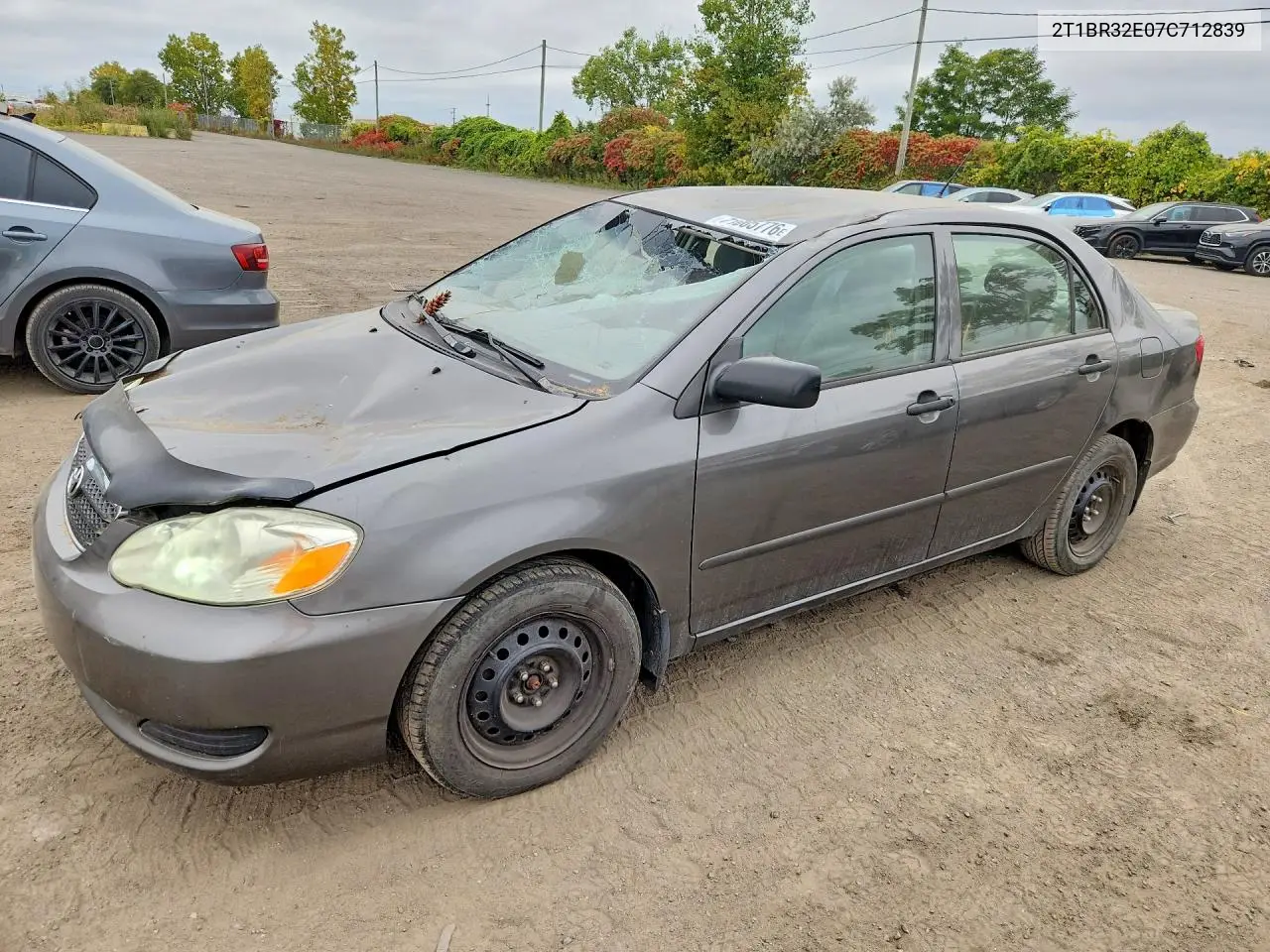 2007 Toyota Corolla Ce VIN 2T1BR32E07C712839 фото 1