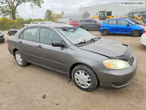 2007 Toyota Corolla Ce VIN 2T1BR32E07C712839 фото 4