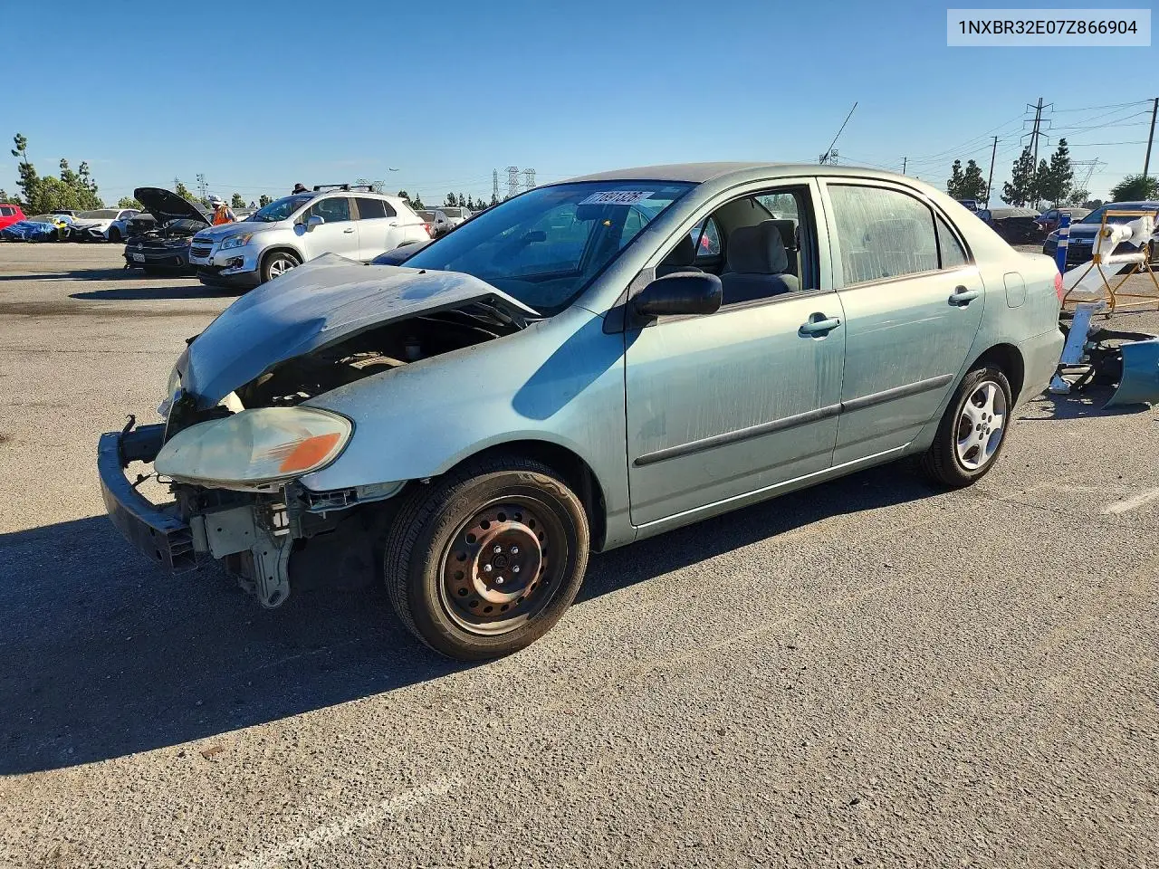 2007 Toyota Corolla Ce VIN 1NXBR32E07Z866904 фото 1