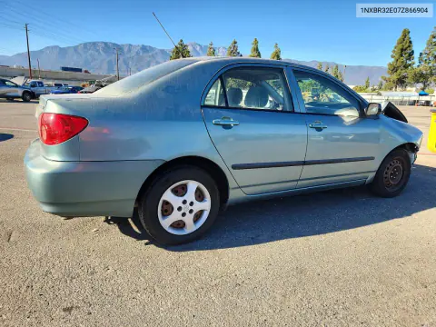 2007 Toyota Corolla Ce VIN 1NXBR32E07Z866904 фото 3