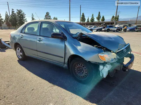 2007 Toyota Corolla Ce VIN 1NXBR32E07Z866904 фото 4