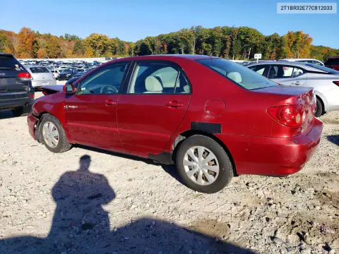 2007 Toyota Corolla Le VIN 2T1BR32E77C812033 фото 2