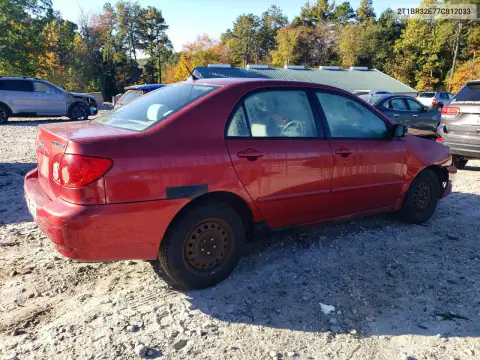 2007 Toyota Corolla Le VIN 2T1BR32E77C812033 фото 3