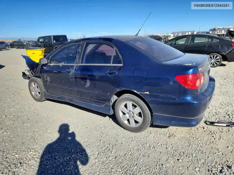 2007 Toyota Corolla S VIN 1NXBR30E87Z865261 фото 2