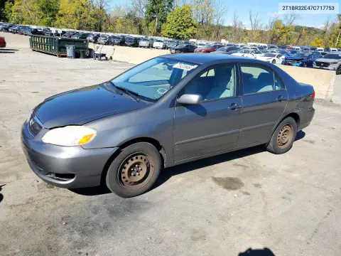 2T1BR32E47C717753 — 2007 Toyota Corolla, Сторона, фото до ремонта