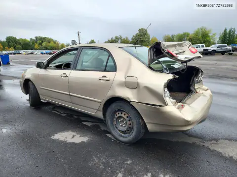 2007 Toyota Corolla Le VIN 1NXBR30E17Z782593 фото 2