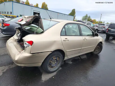 2007 Toyota Corolla Le VIN 1NXBR30E17Z782593 фото 3