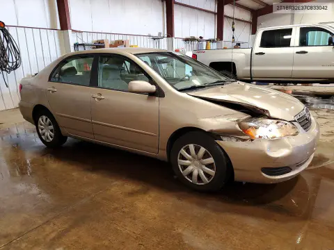 2007 Toyota Corolla Le VIN 2T1BR32E37C833042 фото 4