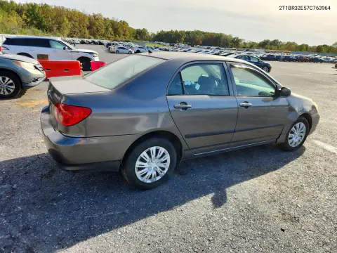 2007 Toyota Corolla Ce VIN 2T1BR32E57C763964 фото 3