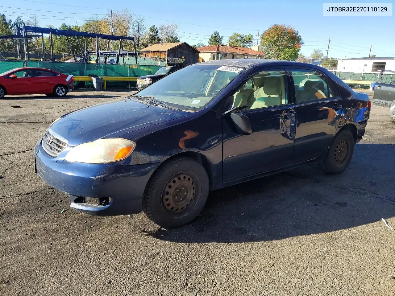2007 Toyota Corolla Ce VIN JTDBR32E270110129 фото 1