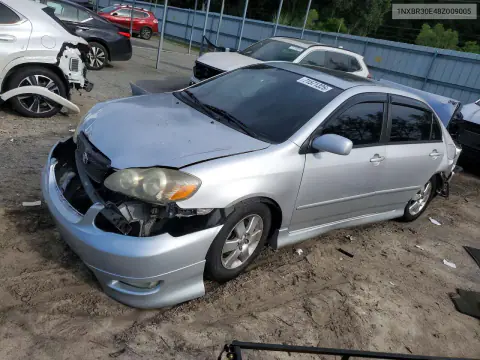 1NXBR30E48Z009005 — 2008 Toyota Corolla, Передняя часть, фото до ремонта
