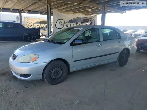 1NXBR32E88Z971336 — 2008 Toyota Corolla, Сторона, фото до ремонта