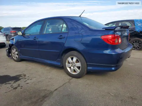 2008 Toyota Corolla S VIN 1NXBR32E78Z011022 фото 2