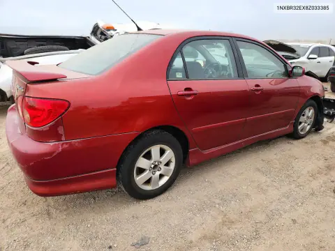 2008 Toyota Corolla S VIN 1NXBR32EX8Z033385 фото 3