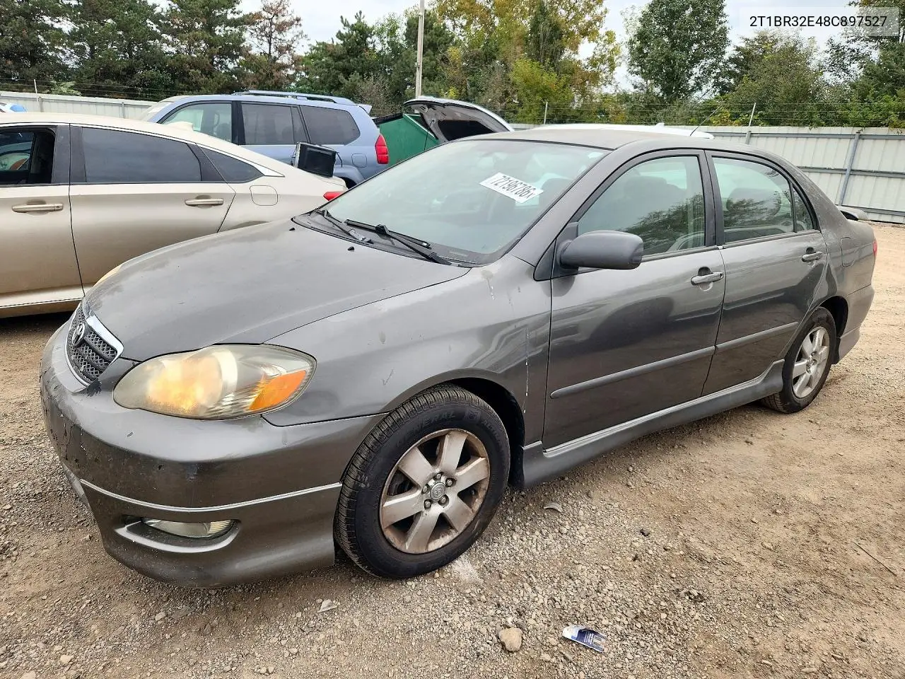 2008 Toyota Corolla S VIN 2T1BR32E48C897527 фото 1