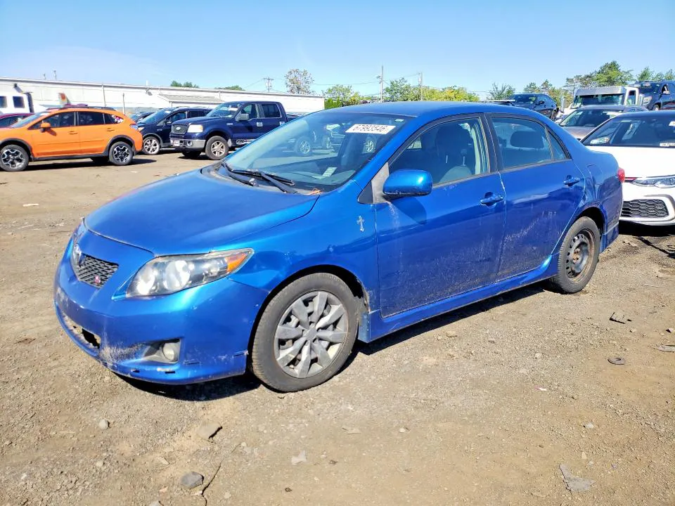 2009 TOYOTA COROLLA VIN 2T1BU40E59C022112 фото 1